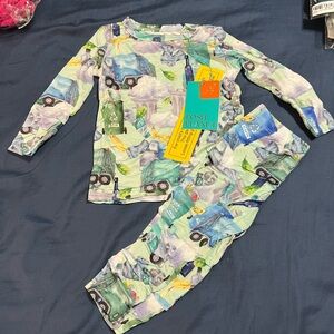 Posh Peanut Garbage Trucks Pajamas
